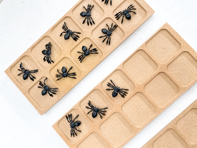 Wooden Ten Frame, Math Board, 10 Frame, Montessori Materials ...