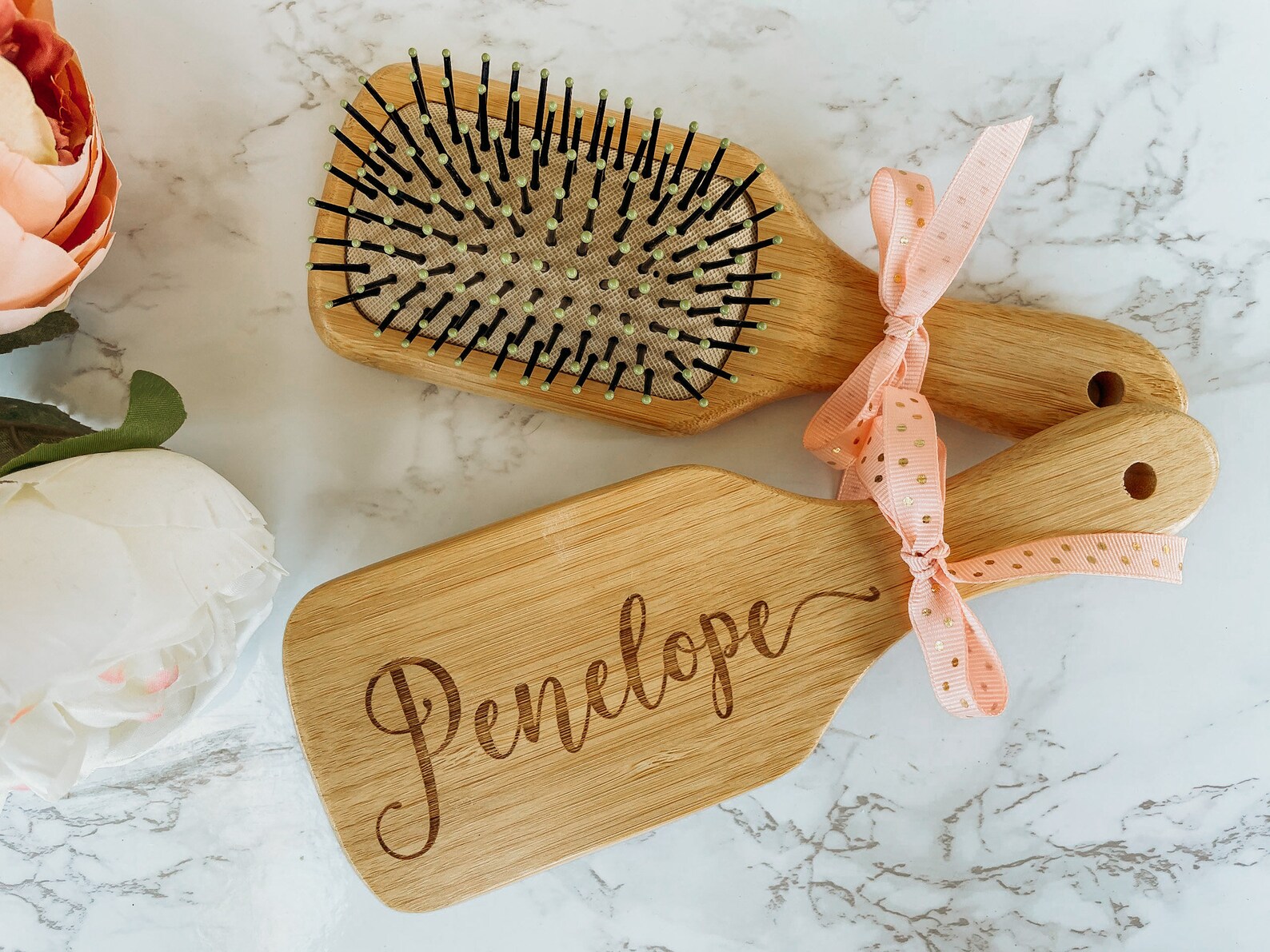 Personalized Hair Brush Personalized Girls Gift Custom Baby Etsy
