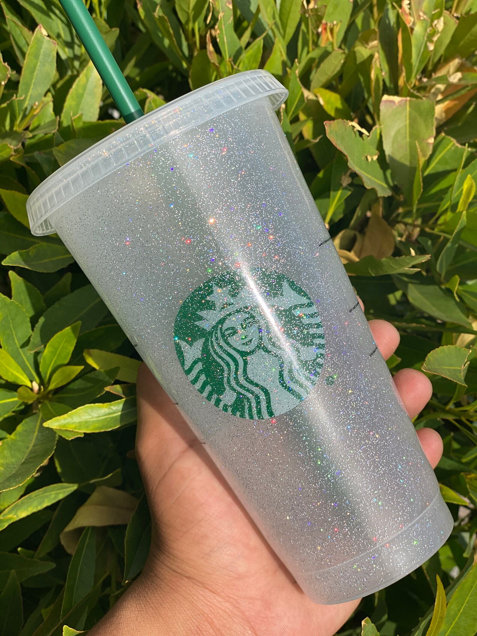 Glitter Epoxy Vente sized Starbucks cup Etsy