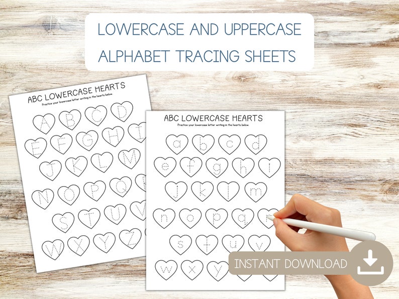 Alphabet Tracing Sheets - Preschool Abc Tracing Sheets - Alphabet ...