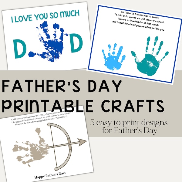 Father's Day Crafts for Kids - Father's Day Crafts for Christian Dads - Fathers Day Christian Grandpa