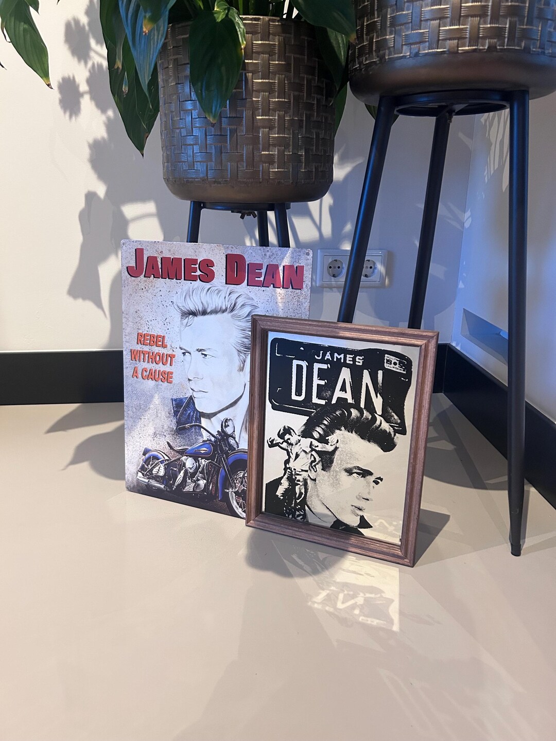 ヴィンテージ ジェームズ・ディーン コレクターセット ミラー＆メタル