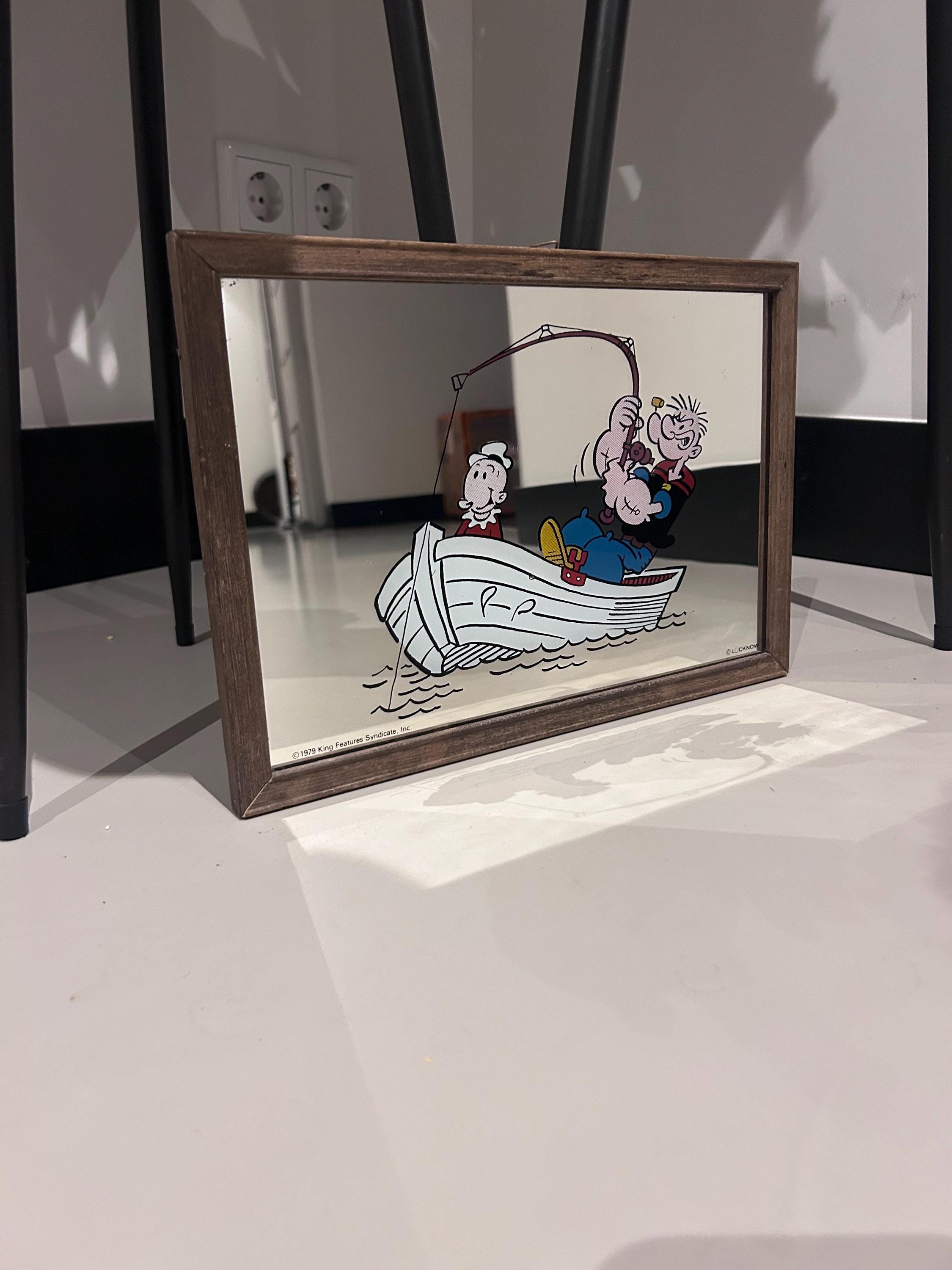 POPEYE ミラー ビンテージ Vintage 1979 Original Popeye Collector Mirror #1 - Etsy