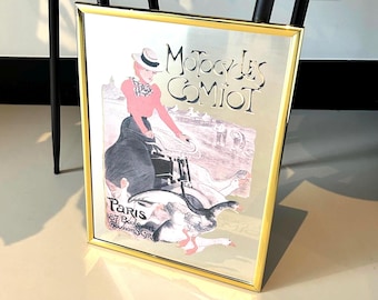 Alphonse Mucha Style Art Noveau Au Quartier Latin Advertising