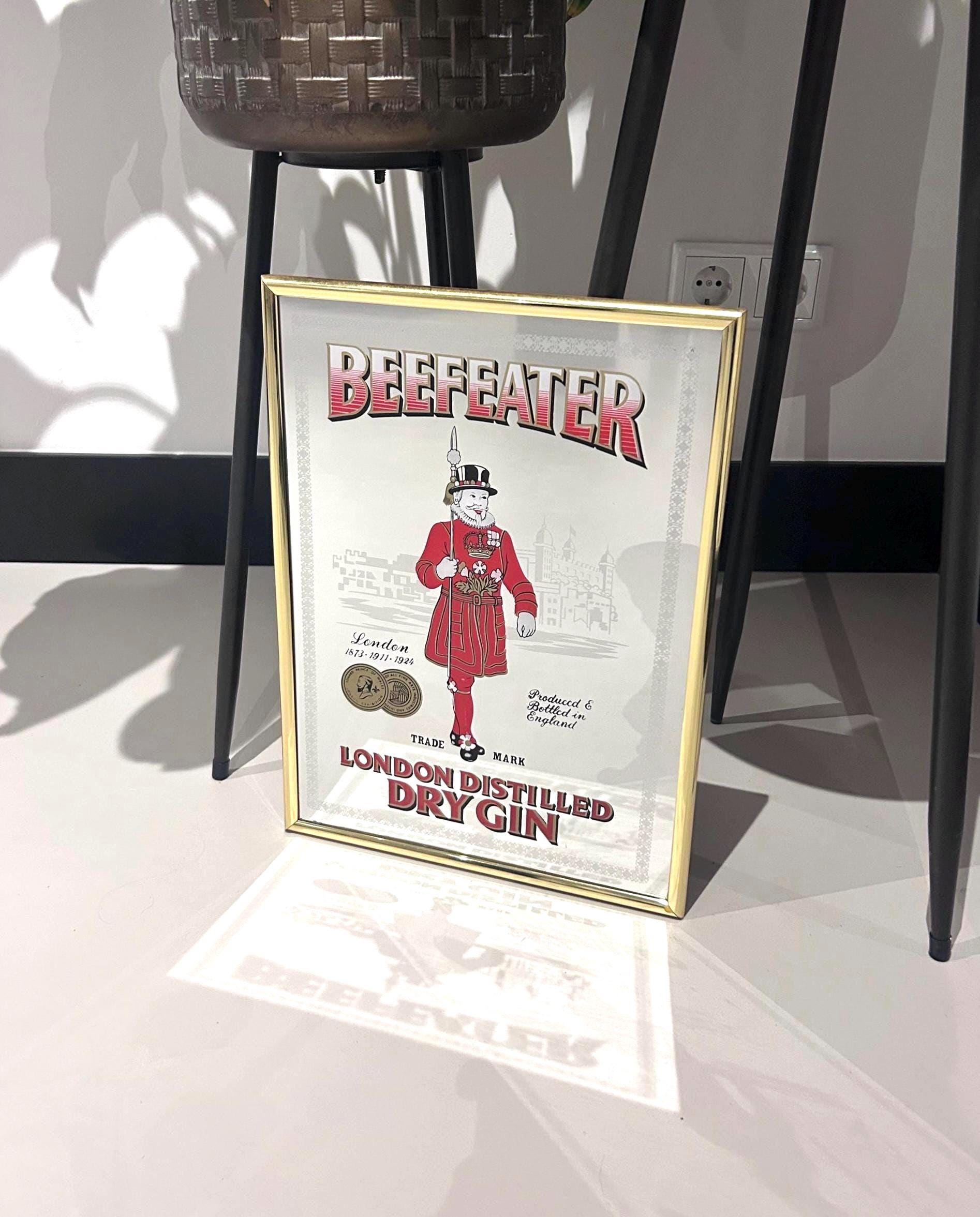 Beefeater Gin Mirror - Etsy