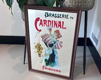 Alphonse Mucha Style Art Noveau Au Quartier Latin Advertising