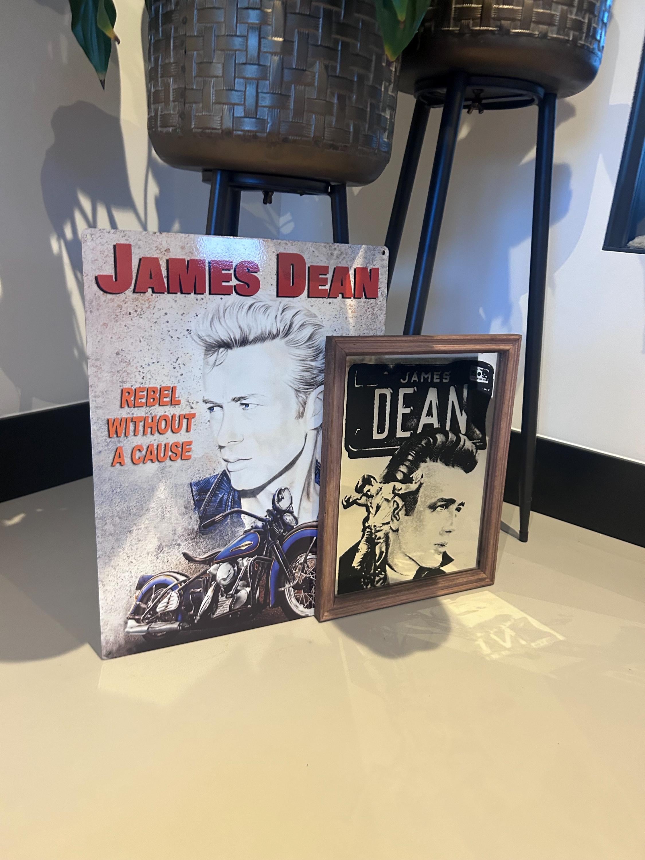 ヴィンテージ ジェームズ・ディーン コレクターセット ミラー＆メタル