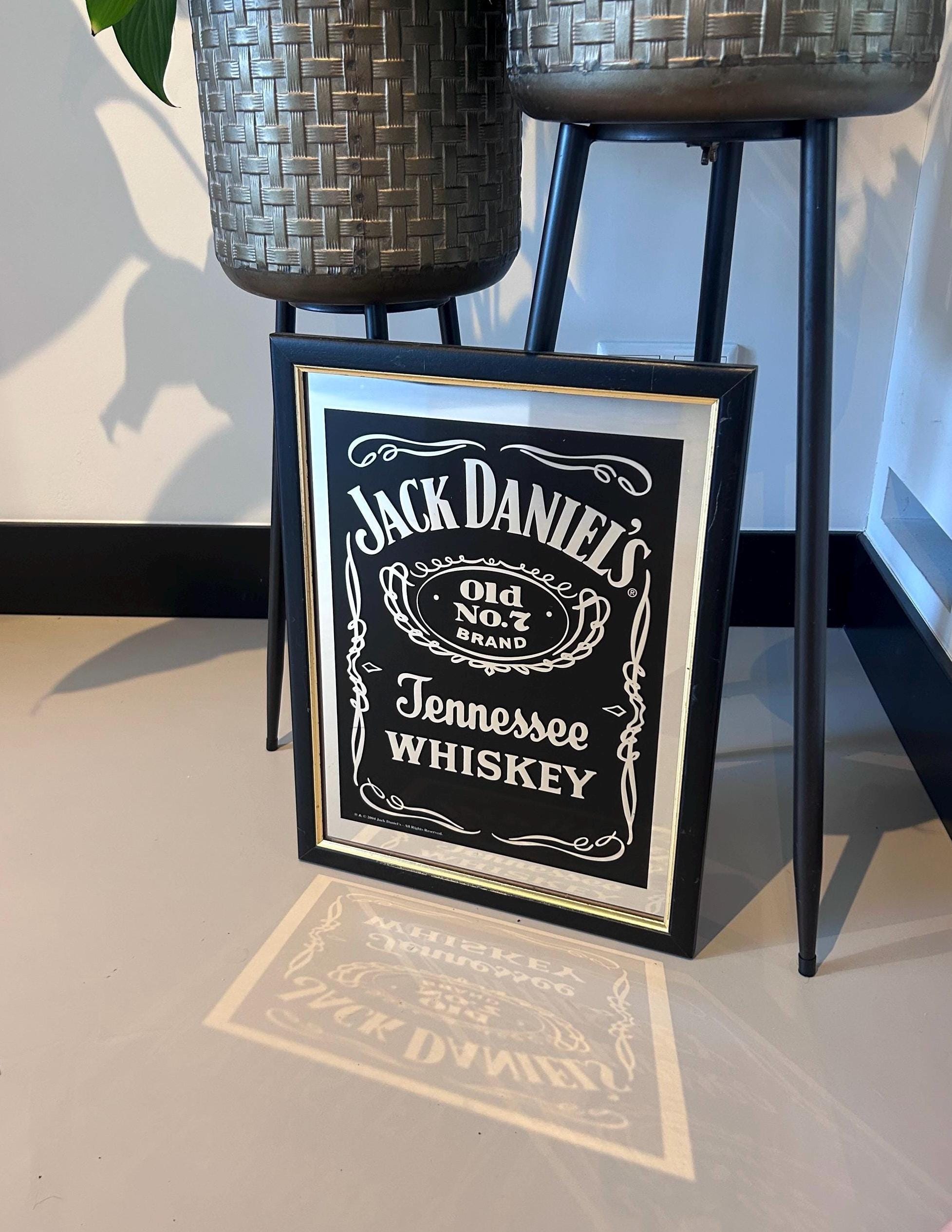 Jack Daniels Vintage Mirror - Etsy