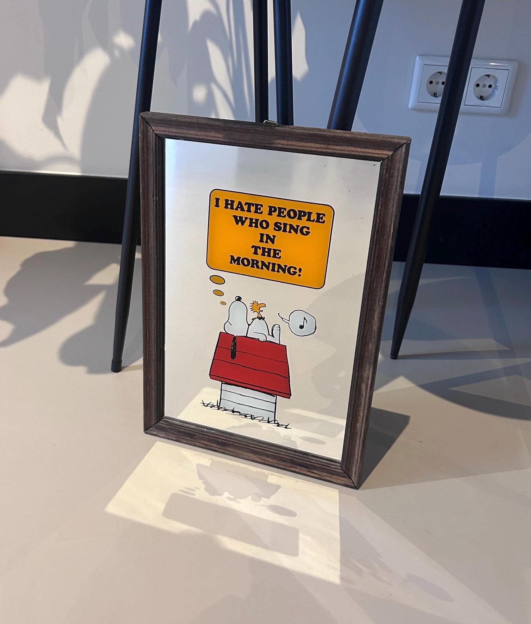 Peanuts wall mirror - Etsy 日本
