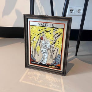 Vogue Mirror 1919 - Etsy