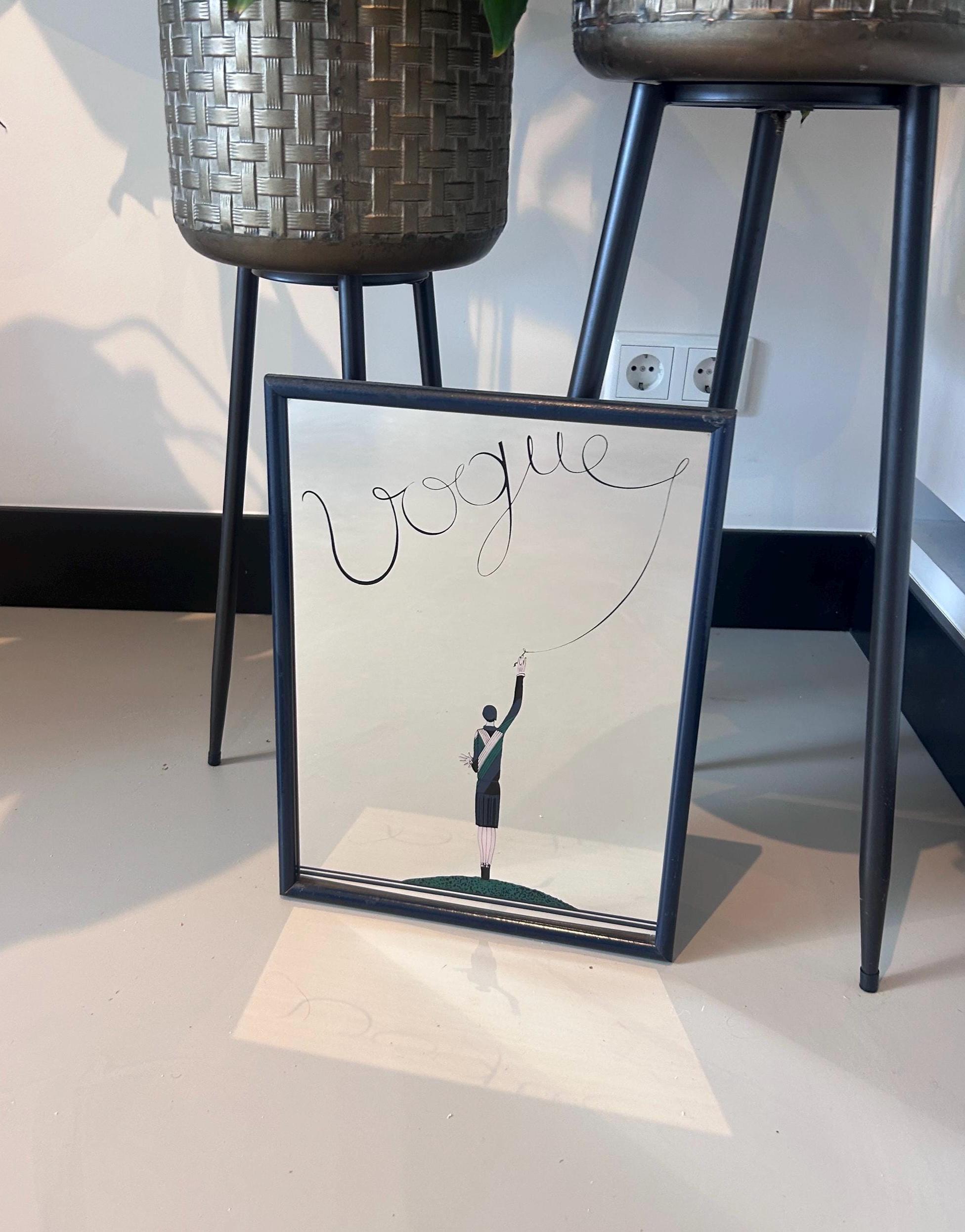 Vintage Vogue Mirror - Etsy
