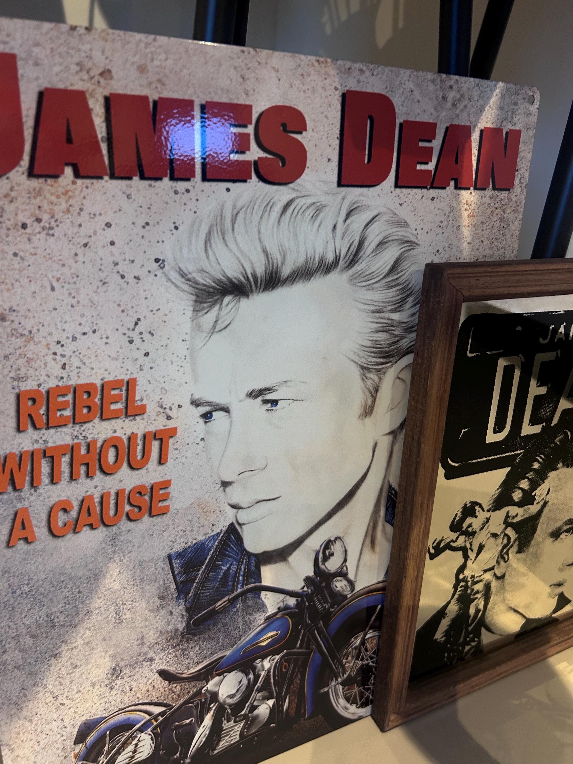 ヴィンテージ ジェームズ・ディーン コレクターセット ミラー＆メタル