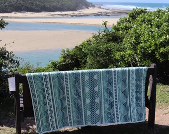 Kalimera Mosaic Crochet Blanket Throw Afghan Pattern Greek Keys