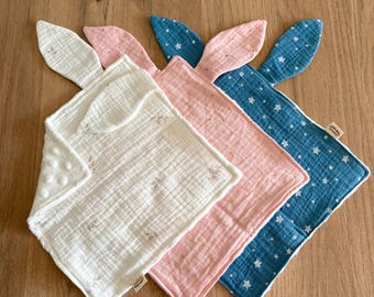 Baby/Kind Hasen Schmusetuch