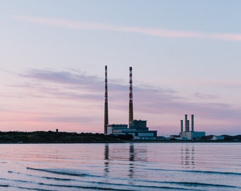 Dusk at the Pigeon Towers, Sandymount Strand Dublin, Limited Edition Fine Art Photographic Print