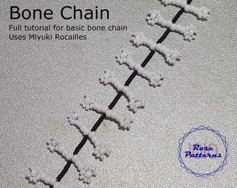 Bone Chain (Miyuki Seed Beads)