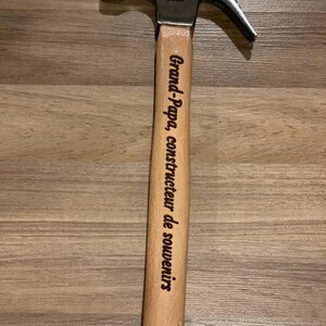 Engraved Hammer, Personalized Hammer, Custom Hammer, Personalized Father's Day, Gifts for Men, Husband Anniversary, Boyfriend Birthday Gift image 7