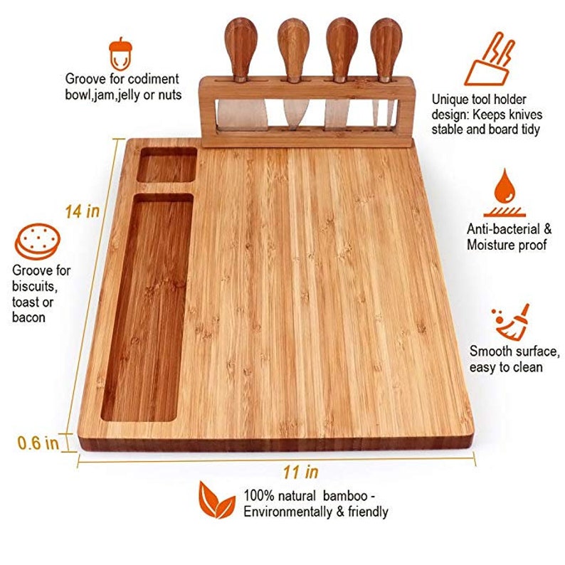 Housewarming Gifts Custom Cheese Board Wedding Giftsgifts Etsy