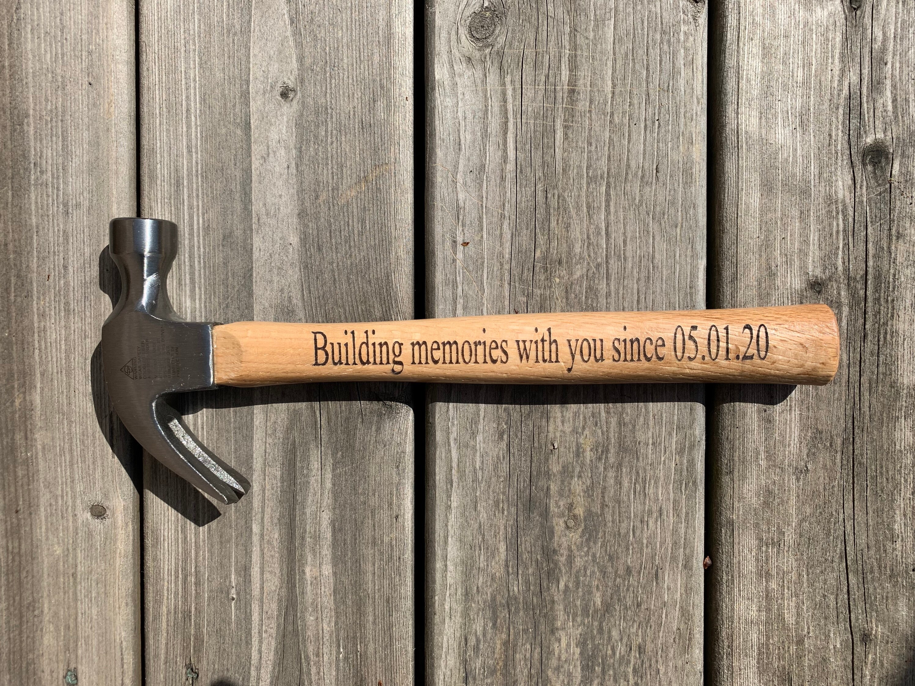 Engraved 2024 estwing hammer
