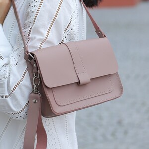 Sac à main compact en cuir véritable pour femme, mini sac à main polyvalent