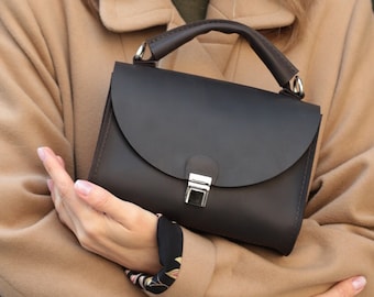 Bolso bandolera de piel, bolso bandolera, bolso de hombro de piel, bolsos de piel para mujer, monedero de piel para mujer, bolsos hechos a mano, bandolera para mujer