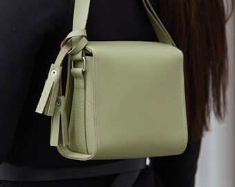 cross body bag, leather crossbody bag, small crossbody bag, brown crossbody bag, crossbody purse, leather purse women, small leather purse