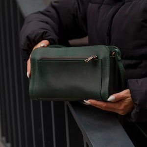 green leather bag, black leather crossbody bag, small leather crossbody bag, leather crossbody bags for women, crossbody bag, crossbody bags
