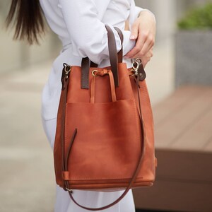 leather backpack