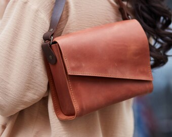 Leather crossbody bag, cross body bag, crossbody bags, small crossbody bag, small crossbody purse, leather purse women,leather shoulder bag