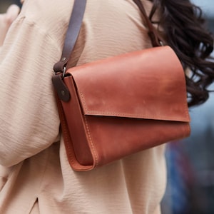 Leather crossbody bag, cross body bag, crossbody bags, small crossbody bag, small crossbody purse, leather purse women,leather shoulder bag