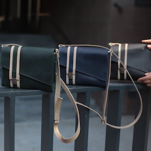 Stylish Women&#39;s Leather Crossbody Shoulder Handbag