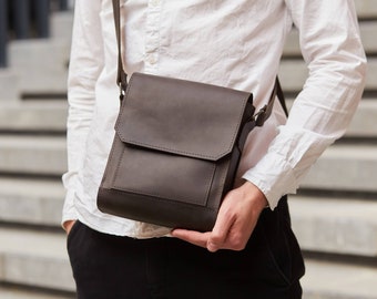 crossbody bag men, mens shoulder bag, mens crossbody bag, messenger bag, leather shoulder bag men, mens messenger bag, leather shoulder bag