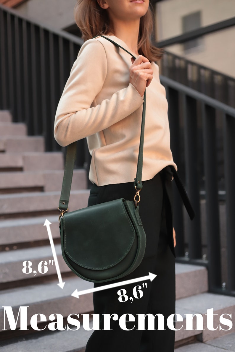 Leder Crossbody Taschen für Frauen, Leder Crossbody Bag, Leder Geldbörse Frauen, handgemachte Tasche, Crossbody Bag Frauen Leder, Crossbody Tasche Bild 8