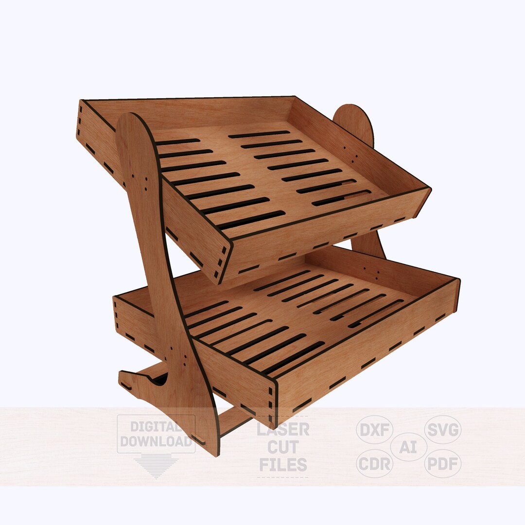 Bakery Display Rack Laser Cut, Bakery Display Rack Pattern, Bakery ...