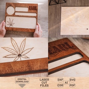 Rolling tray svg , Rolling tray pattern, Wooden rolling tray pattern, Rolling tray pdf,Marijuana rolling tray svg,Marijuana rolling tray pdf