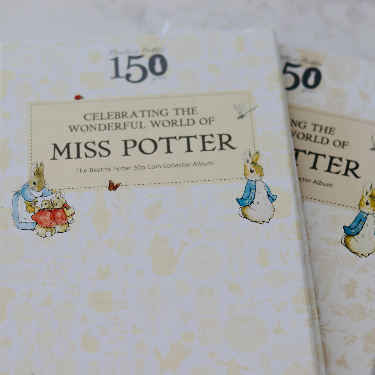 50p Coin Collector Album Miss Potter Beatrix Potter 50p Etsy UK