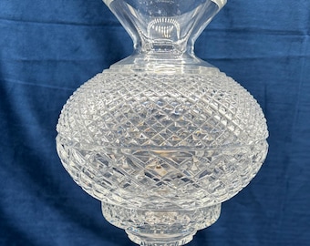 Waterford Crystal Hurricane Table Lamp / DN AS / TheShopsInUptown