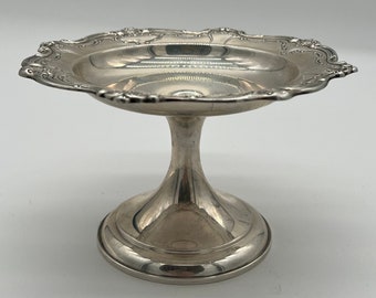 Gorham Chantilly Sterling Silver Compote Candy Dish / Vintage Sterling Silver Candy Dish /  TheShopsinUptown / DN/DG