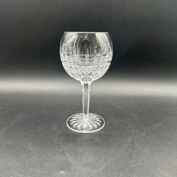 Waterford Crystal Patterns of the Sea Series Tramore Pattern Balloon Wine Glass / Vintage Waterford Wine Glass / TheShopsInUptown #37x