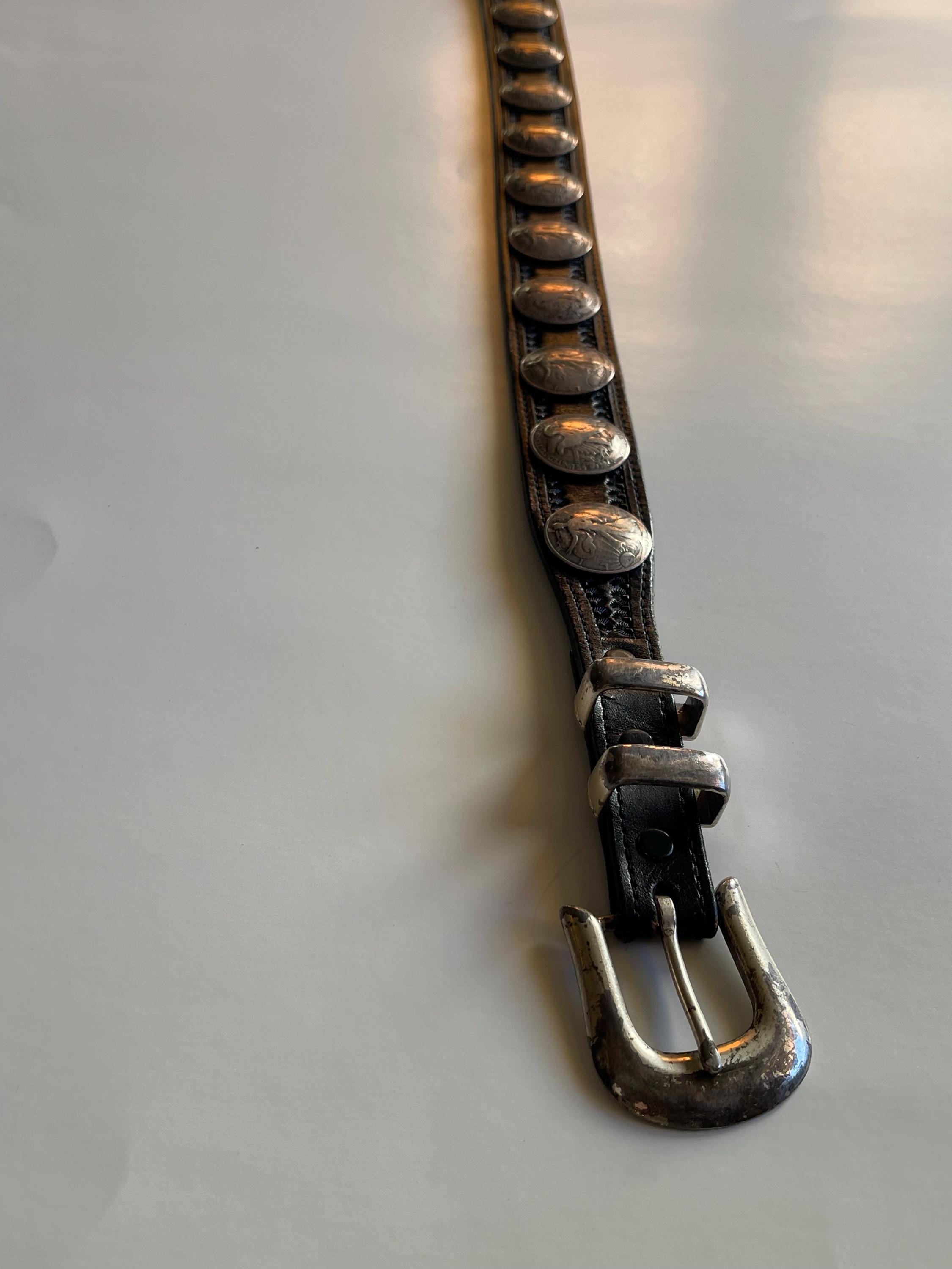 Fibbia per cintura Vintage Argento