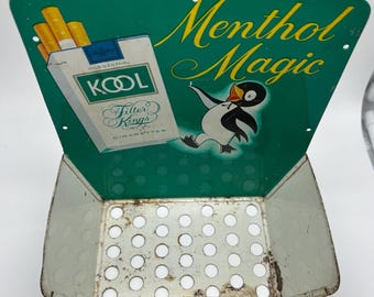 Vintage Kool Tobacco Advertising Display / DN AS