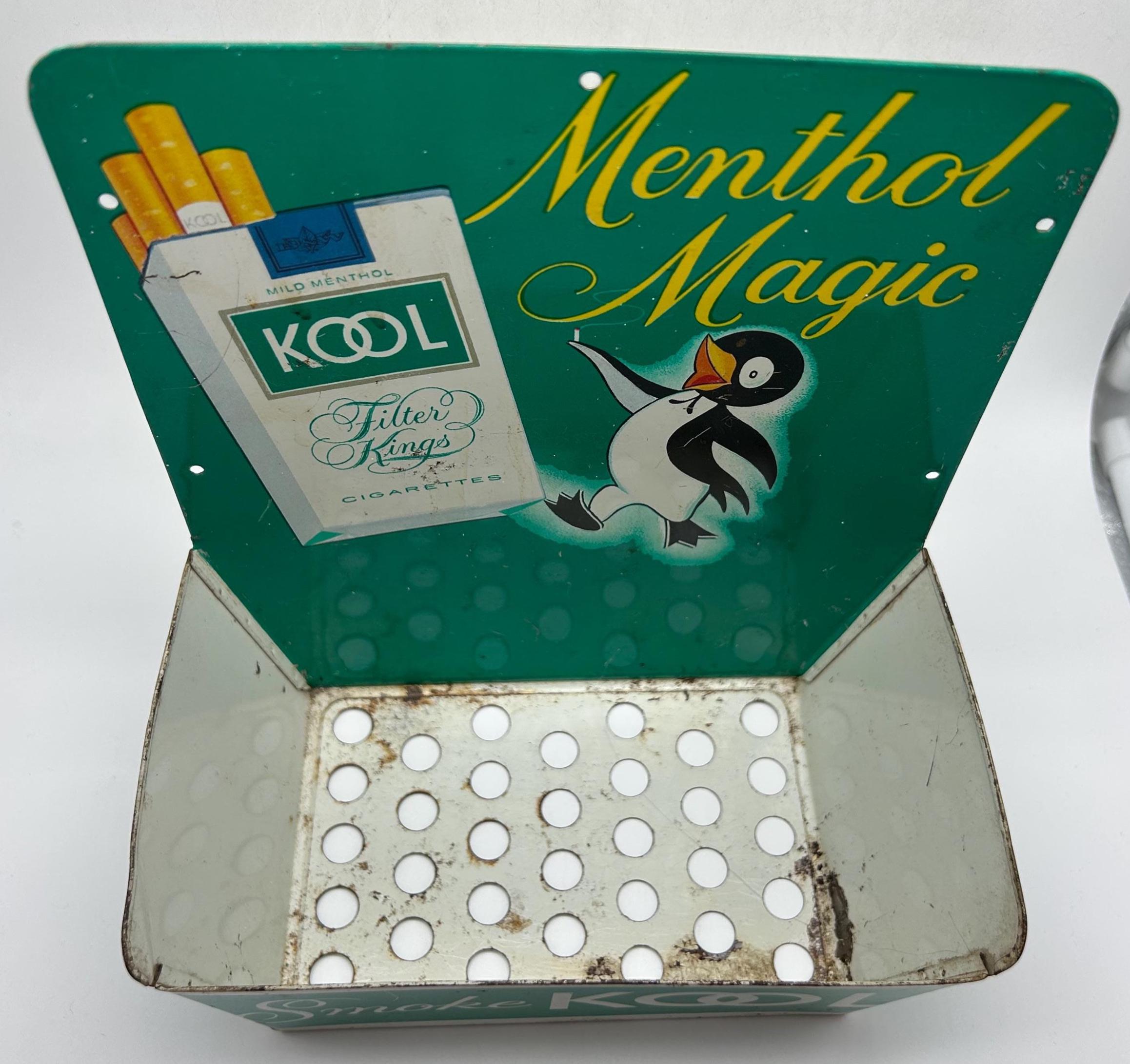 Vintage Kool Tobacco Advertising Display / DN AS