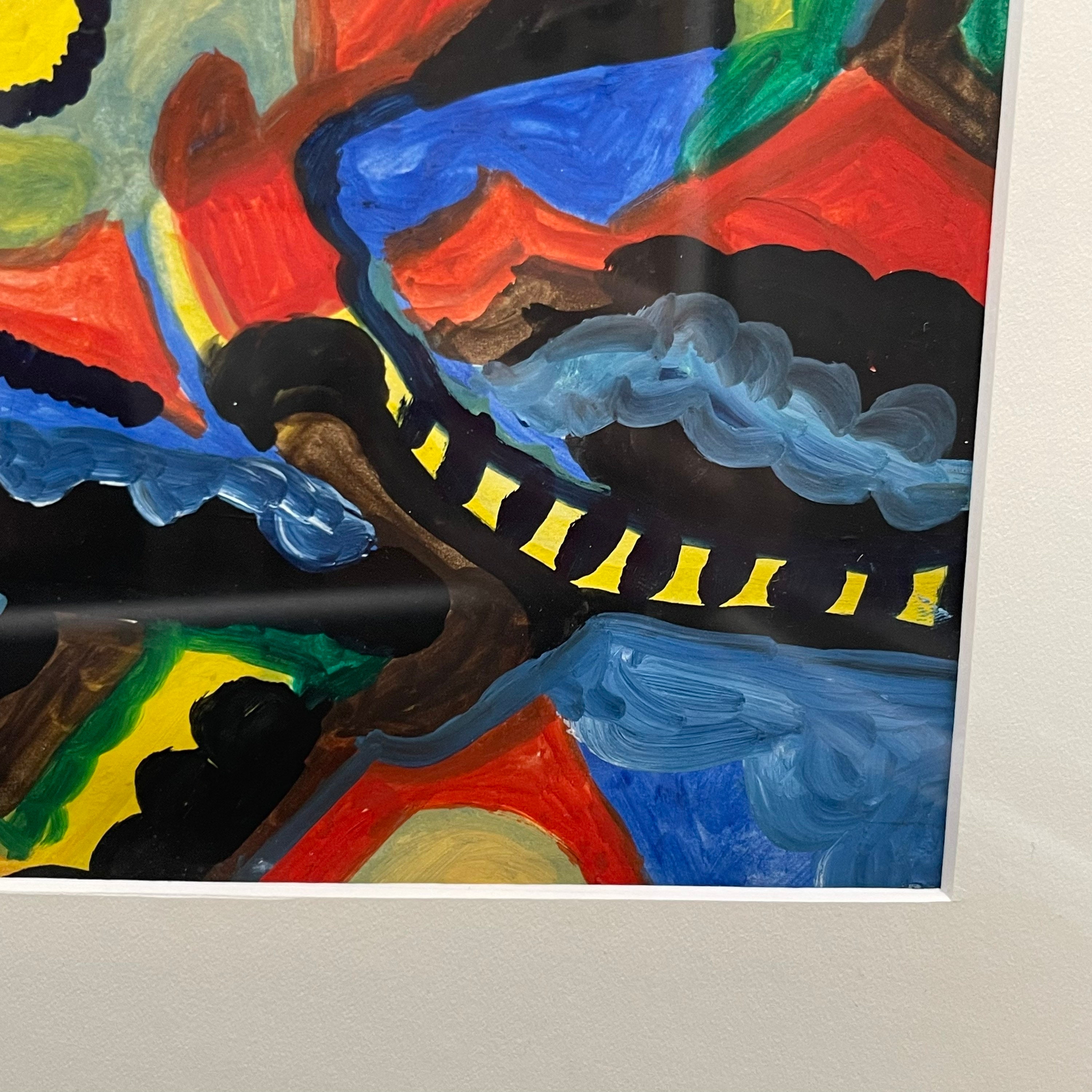 Authentic Abstract Painting / Original Painting / 30