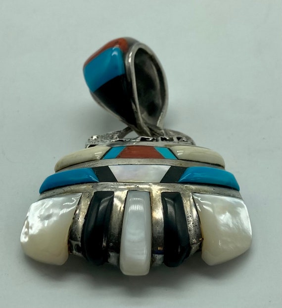 Large Reversible Double Sided Native American Han… - image 2