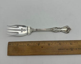 Reed and Barton Marlborough Sterling Silver Individual Salad Fork / Vintage Sterling Silver Individual Salad Fork / TheShopsInUptown #DN