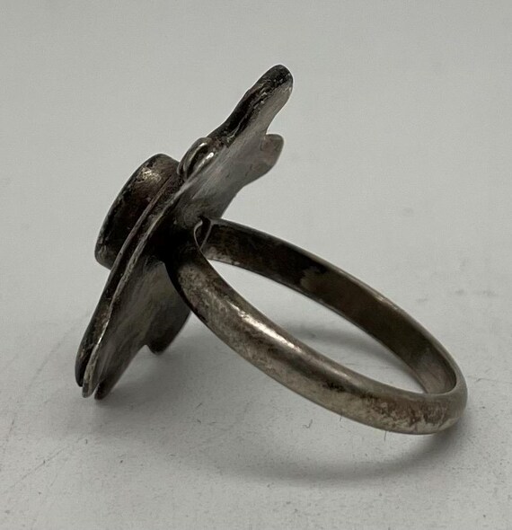 Turtle Ring / Native American Handmade Sterling S… - image 8