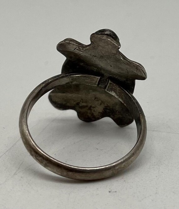 Turtle Ring / Native American Handmade Sterling S… - image 7