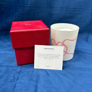 Cartier Candle With Original Box / ST01 AS / TheShopsInUptown