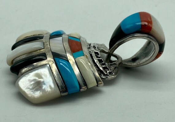 Large Reversible Double Sided Native American Han… - image 5