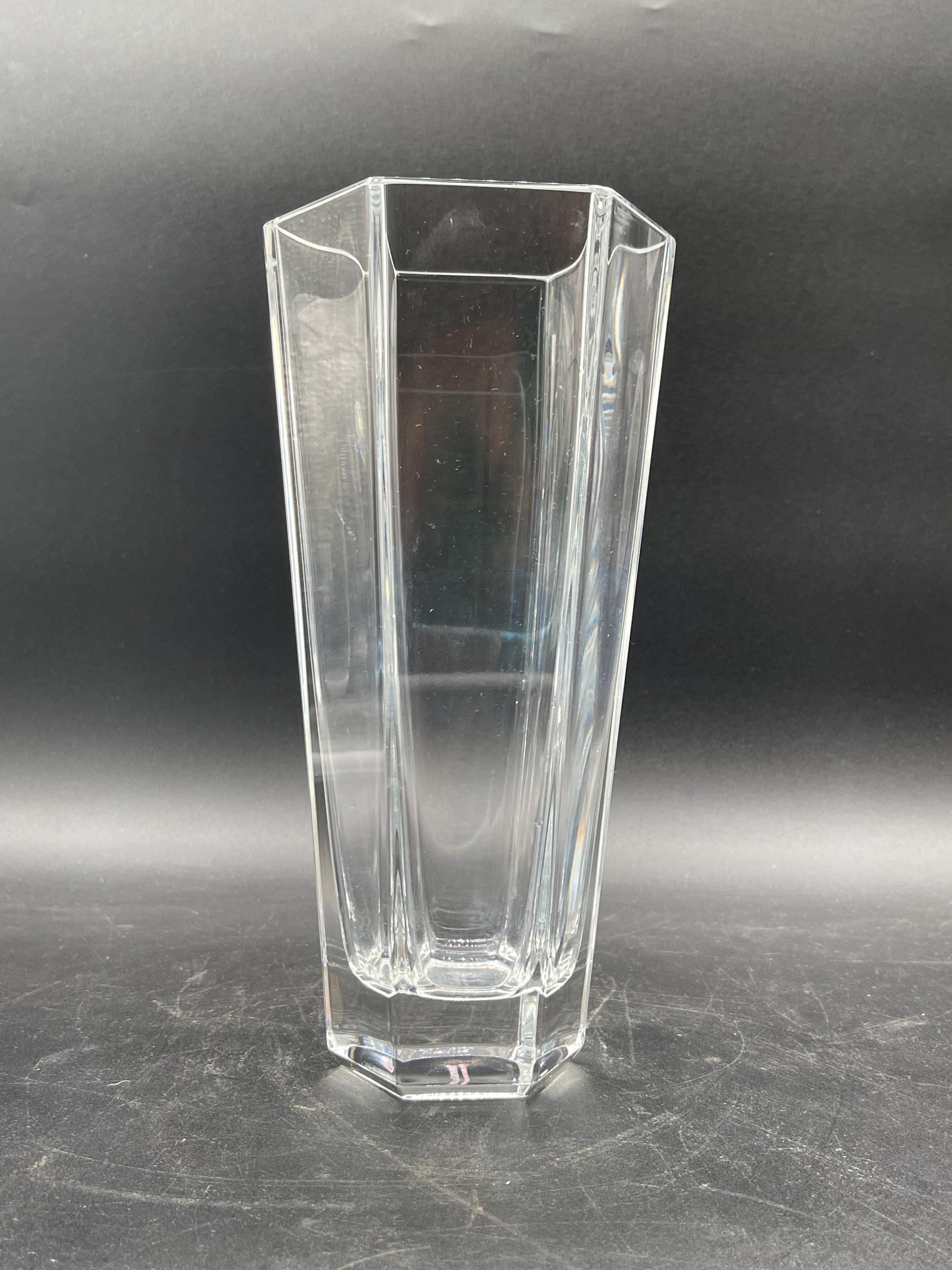 Tiffany & Co. Frank Lloyd Wright Hex Crystal Vase | Vintage